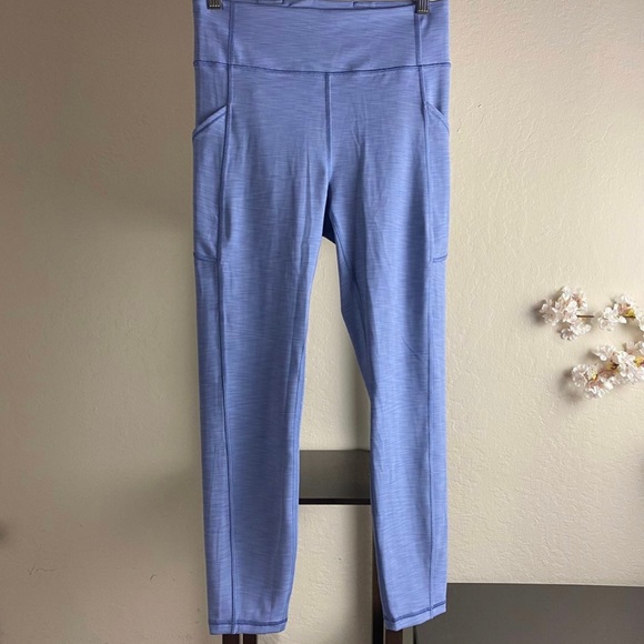 Lululemon Invigorating tights nwot Heathered Peri Purple size 6 8 - Picture 4 of 11